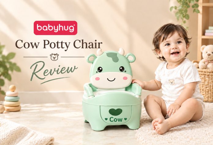 Babyhug Cow Potty Chair
