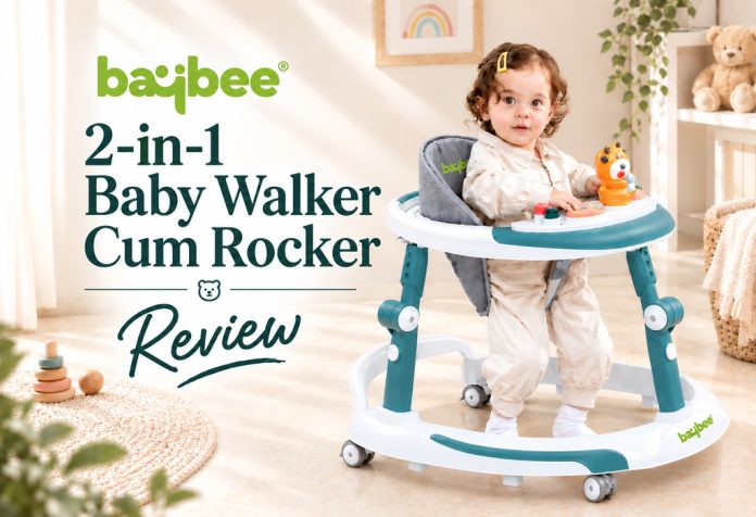 Baybee 2-in-1 Baby Walker Cum Rocker