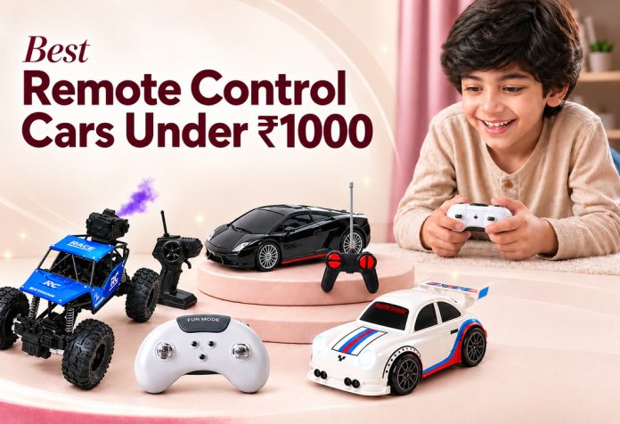 Best Remote Control Cars Under ₹1000 for Kids