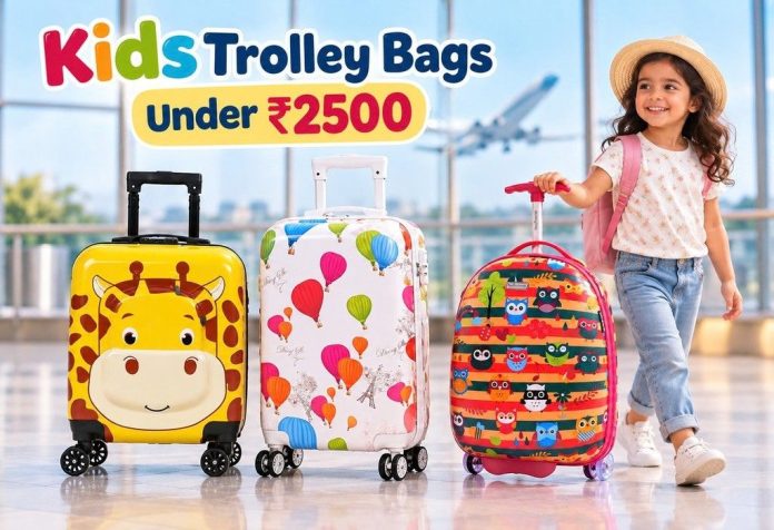 Kids Trolley Bags Under ₹2500 for Easy Travel