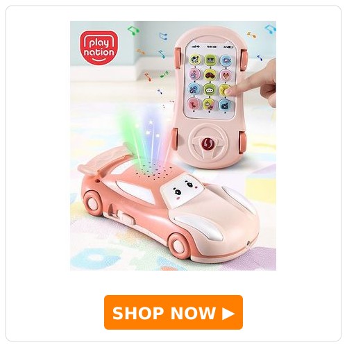 Play Nation 2-in-1 Educational Car-Shaped Telephone Toy Play Nation 2-in-1 Educational Car Shaped Telephone Toy