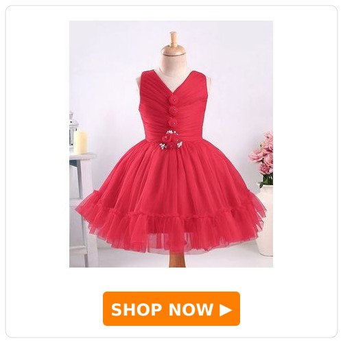 Enfance Net Knit Sleeveless Fit & Flare Ruffled Dress Enfance Net Knit Sleeveless Gathered Bodice With Stone Detailed Flower Applique Embellished Fit & Flare Ruffled Dress-Red
