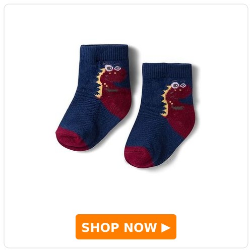 Mustang Knit Socks with Dino Design Mustang Knit Socks with Dino Design
