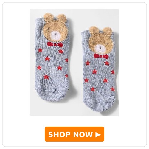Bunny Applique & Star Socks