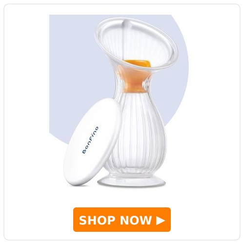 Bonfino Comfort Flow Silicone Manual Breast Milk Collector Bonfino Comfort Flow Silicone Manual Breast Milk Collector - 150ml (White) | Soft Cushion, Food Grade, BPA-Free, Gentle Experssion & Portable Design