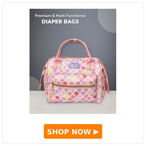 Mi Arcus 2-in-1 Printed Maternity Diaper Bag