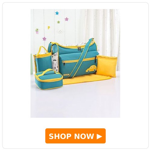 Babyhug Mother Bag with Accessories Combo Babyhug Mother Bag with Accessories Combo