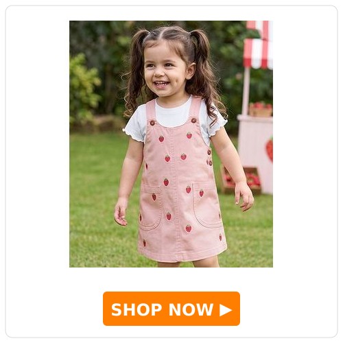 Babyhug Frock and T-Shirt with Half Sleeves Babyhug Frock and T-Shirt with Half SleevesÂ
