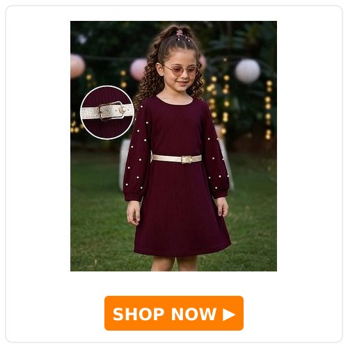Hola Bonita Knit Full Sleeves Texture Dress With Stone Embellished & Belt - Wine
