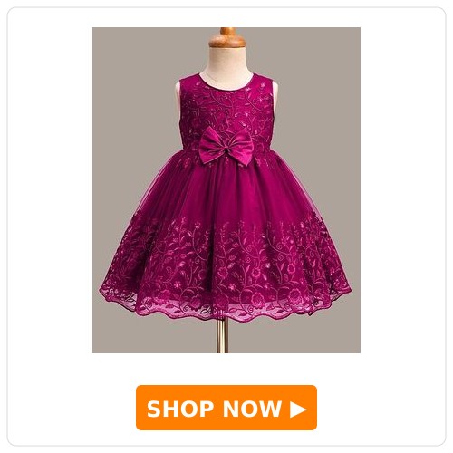1. Babyhug Sleeveless Party Dress with Floral Embroidery & Bow Applique 1. Babyhug Sleeveless Party Dress with Floral Embroidery & Bow Applique