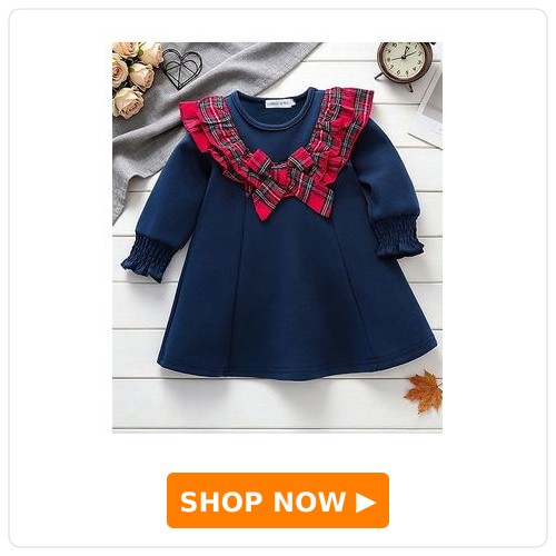 Mark & Mia Full Sleeves Frock with Bow Applique