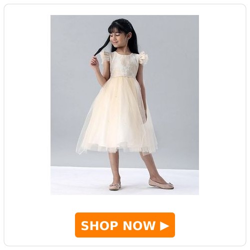 Mark & Mia Frock with Floral Embroidery