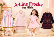 A-Line Frocks for Baby Girls: Cute Picks for Every Occasion A-Line Frocks for Baby Girls