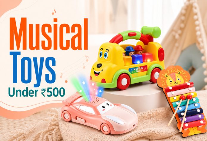 Colorful Musical Toys Under ₹500