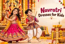 Best Navratri Dresses for Girls, Boys & Kids – Garba & Traditional Wear Navratri Dresses for Kids